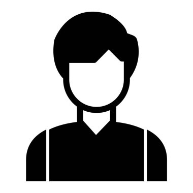 avatar. Web simgesi basit tasarım