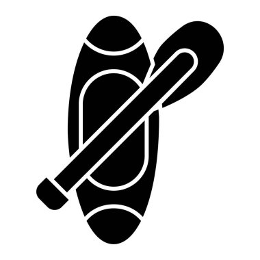 Sörf tahtası. Web simgesi basit illüstrasyon