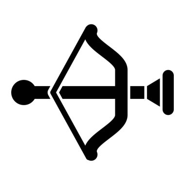 Bir cam simgenin vektör illüstrasyonu