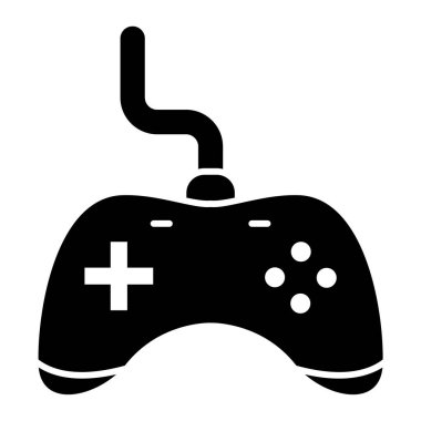 Oyun kolu. Web simgesi basit illüstrasyon