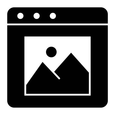 fotoğraf makinesi simgesi, vektör illüstrasyonu