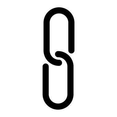 Bağlantı. Web simgesi basit illüstrasyon