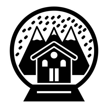 Ev. Web simgesi basit illüstrasyon