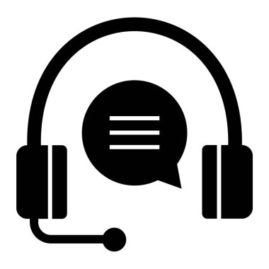 Destek. Web simgesi basit tasarım