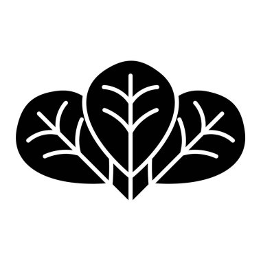 Web ve mobil uygulama tasarımınız için beyaz arkaplanda yaprak simgesi vektörü izole edildi, bitki logosu kavramı