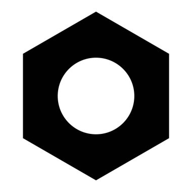 Kişisel ve ticari kullanım için katı bir simgenin vektör illüstrasyonu.