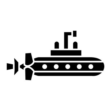 Gemi simgesi vektör illüstrasyonu
