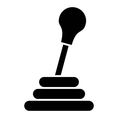 Bebeğim. Web simgesi basit illüstrasyon