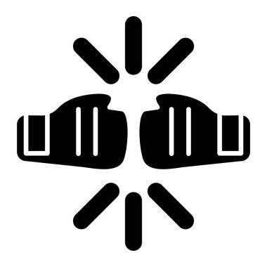 Vektör illüstrasyonu, simge ögesi arkaplanı