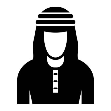 Kadın. Web simgesi basit illüstrasyon