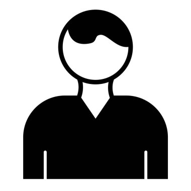 avatar. Web simgesi basit tasarım