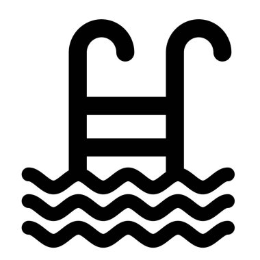 Yüzme havuzu. Basit tasarım