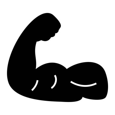 Kas gücü. Web simgesi basit illüstrasyon