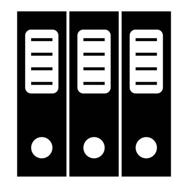 Dosyalar. Web simgesi basit illüstrasyon 