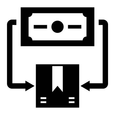 Dosya. Web simgesi basit illüstrasyon