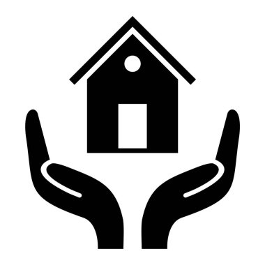 Ev sigortası. Web simgesi