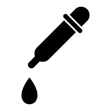 Bırakma simgesi vektörü basit illüstrasyon