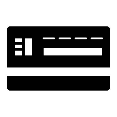 Kredi kartıyla. Basit resimleme