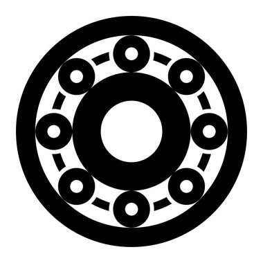 Direksiyon ikonu. Web için dişli vektör simgelerinin özet çizimi