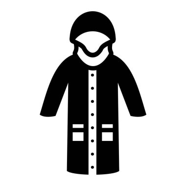 Kıyafetler. Web simgesi vektör illüstrasyonu