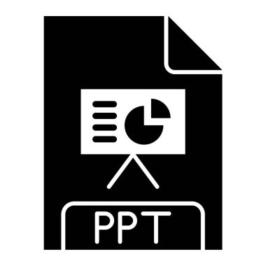 dosya biçimi simgesi, vektör illüstrasyonu