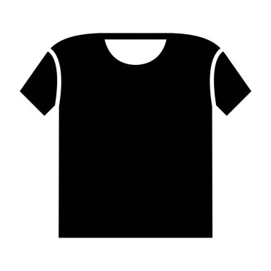 t-shirt simgesi, vektör illüstrasyonu