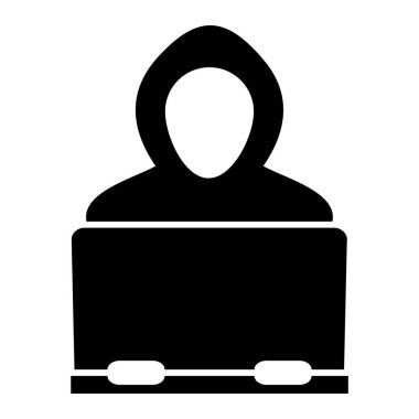 Bir insan simgesinin vektör illüstrasyonu