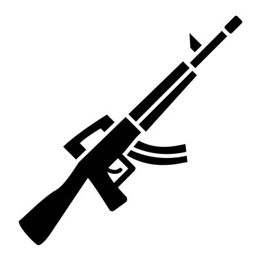 silah simge vektör çizim