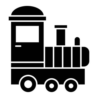 tren simgesi vektör illüstrasyonu