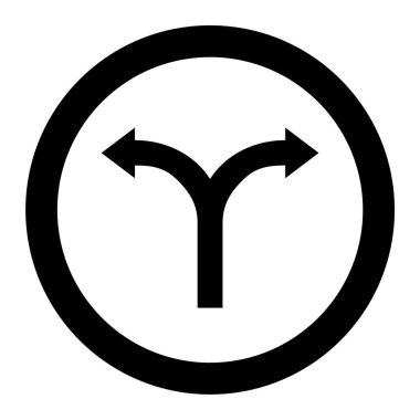 Beyaz arkaplanda izole edilmiş basit bir ok simgesi