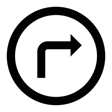 ok simgesinin vektör illüstrasyonu