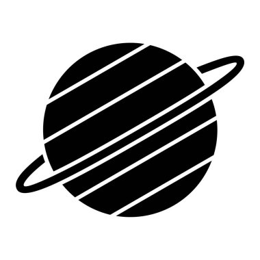 Uzay gezegeni. Basit resimleme