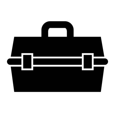 evrak çantası ikonu vektör illüstrasyonu