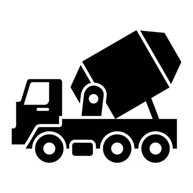 İnşaat. Web simgesi basit tasarım