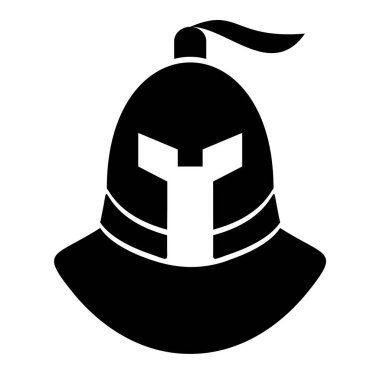 Şapka. Web simgesi basit illüstrasyon