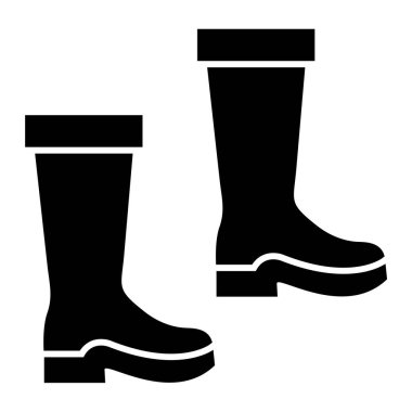 Çizme simgesinin vektör çizimi