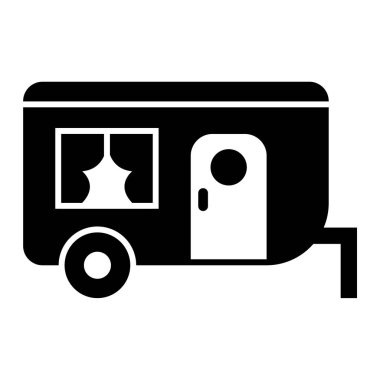 araba simgesi vektör illüstrasyonu