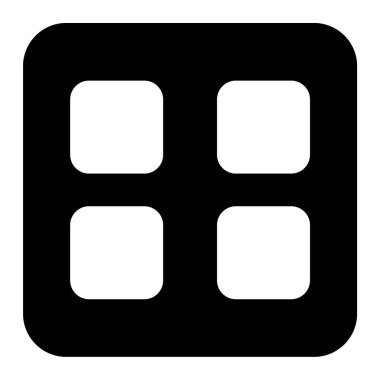 Kare çizgisi Web simgesi