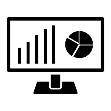 iş grafiği vektör illüstrasyonu