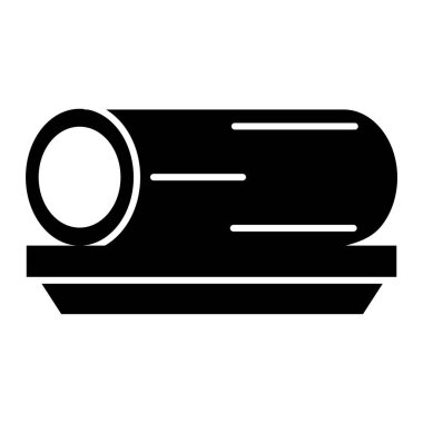 Havlu. Web simgesi basit illüstrasyon