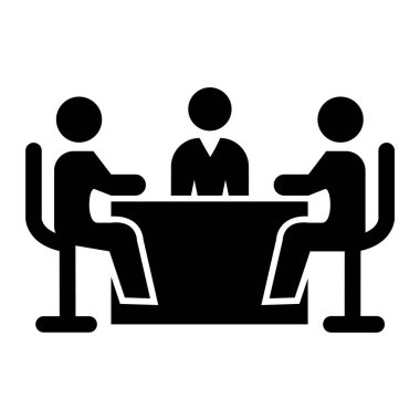 business team working   vector illustration