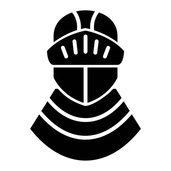 Icono Del Casco Vector Aislado Fondo Blanco Para Diseño Web — Vector de stock