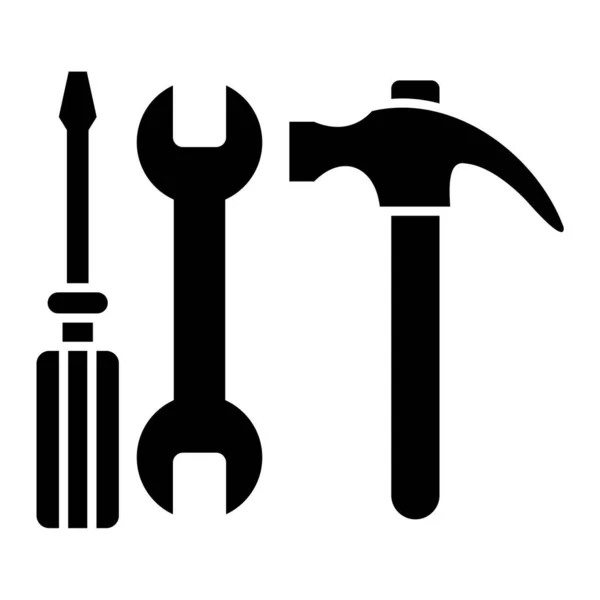 Tools Service Equipment Vector Illustration Graphic Design — 스톡 벡터