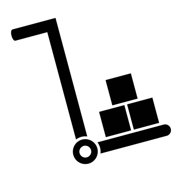 Gabelstapler Symbol Vektor Illustration — Stockvektor