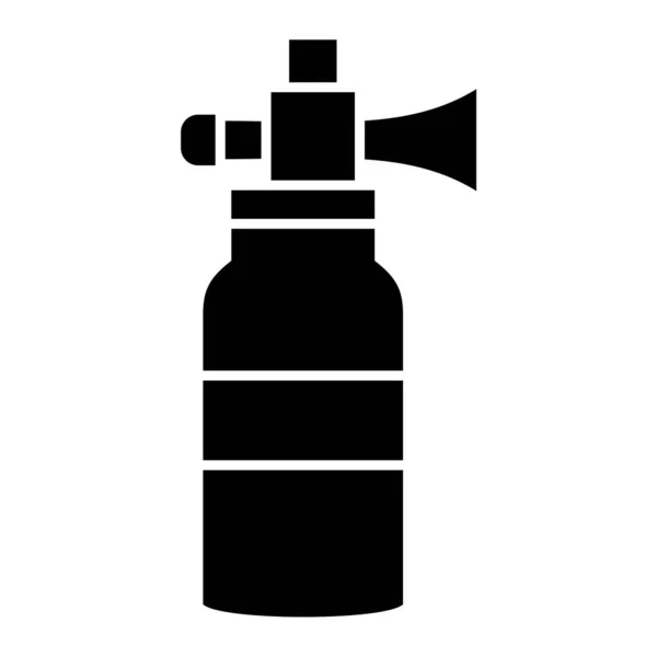 Pictogram Waterfles Eenvoudige Illustratie Van Gas Pijp Vector Pictogrammen Voor — Stockvector