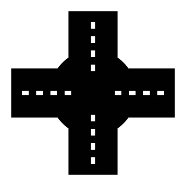 Road Sign Icon Web Vector Illustration — Archivo Imágenes Vectoriales