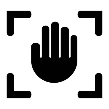 el simgesi, vektör illüstrasyonu