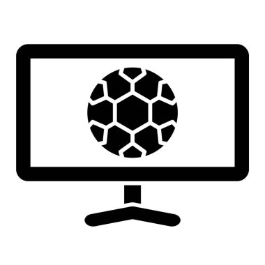 Futbol topu. Web simgesi