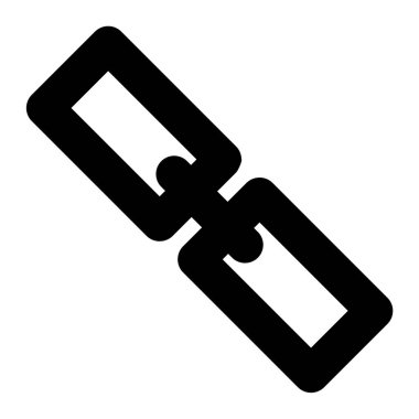 Bağlantı. Web simgesi basit illüstrasyon