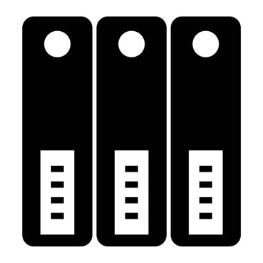 Kütüphane. Web simgesi basit illüstrasyon